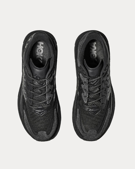 HOKA Clifton LS Black / Asphalt Running Shoes - 2