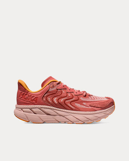 HOKA Clifton LS Earthenware / Peach Whip Running Shoes - 1