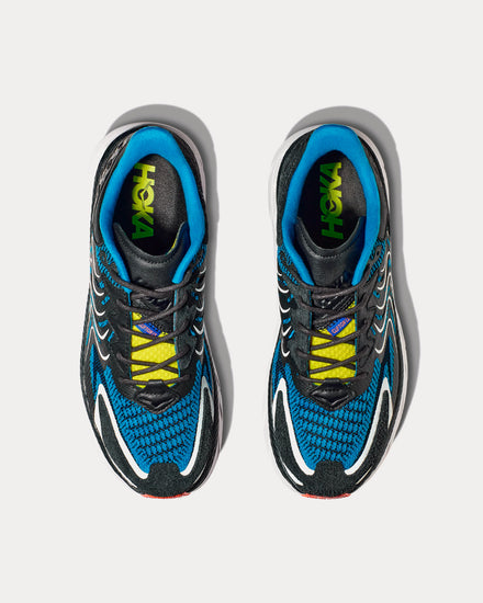 HOKA Clifton LS Black / Diva Blue Running Shoes - 2