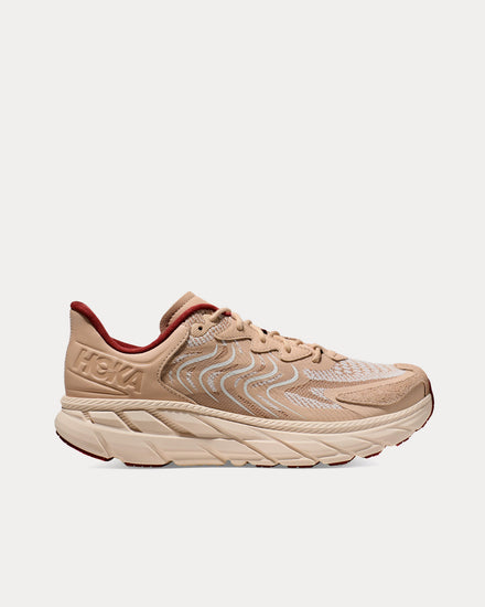HOKA Clifton LS Shifting Sand / Rust Running Shoes - 1