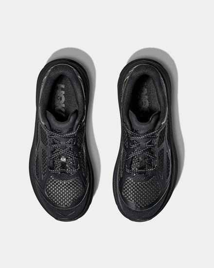HOKA Clifton One9 Black / Carbon Black Running Shoes - 2