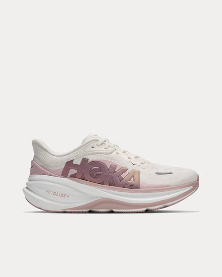 HOKA Clifton PRO Alabaster / Pink Opal Running Shoes - 1