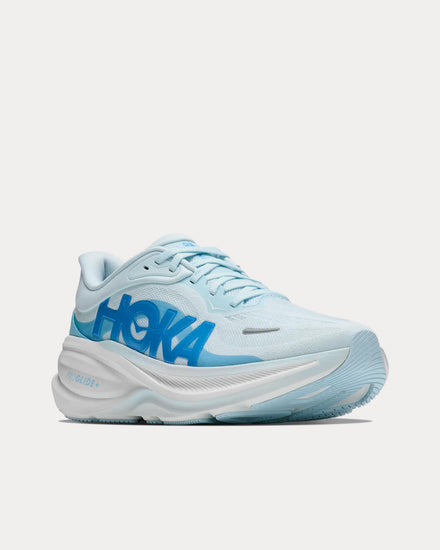 HOKA Clifton PRO Glimmering Blue / Soaring Blue Running Shoes - 3