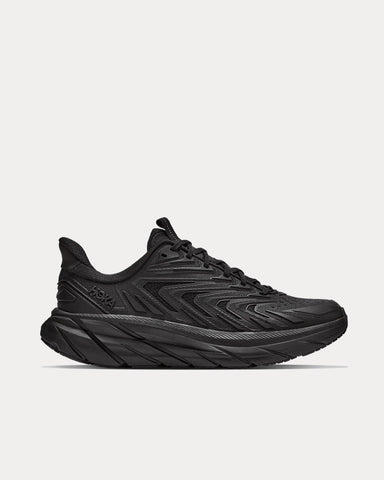 HOKA Clifton UTL Black / Black Low Top Sneakers