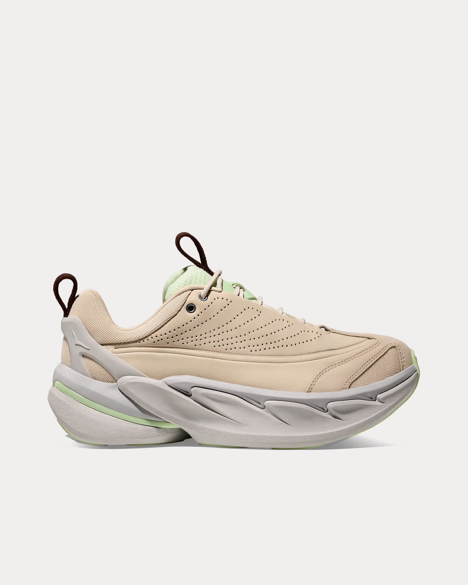 29cm HOKA ELEVON X オートミール 未使用 HOKA Unisex Elevon X Oatmeal / Luna Moth Running Shoes