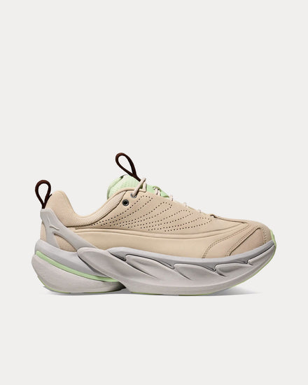 HOKA Elevon X Oatmeal / Luna Moth Running Shoes - 1