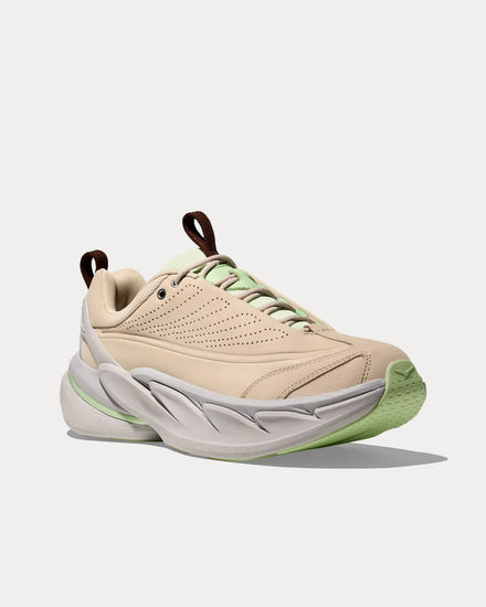 HOKA Elevon X Oatmeal / Luna Moth Running Shoes - 3