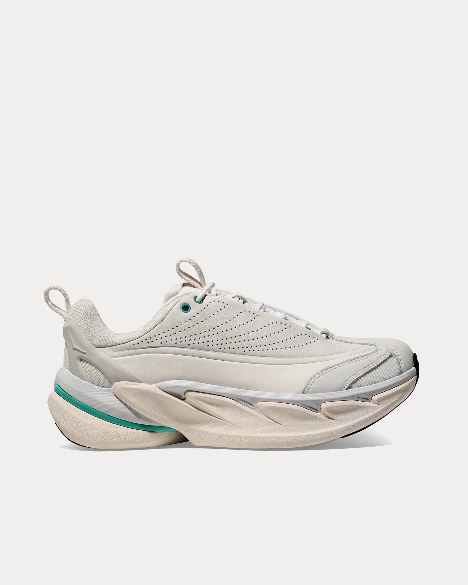 HOKA Unisex Elevon X White / Cosmic Grey Running Shoes