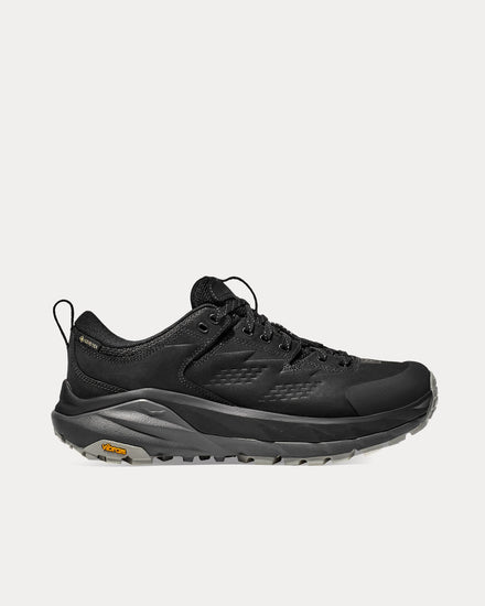 HOKA Elite Terrain System Kaha Low GORE-TEX Black / Satellite Grey Running Shoes - 1