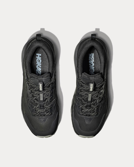 HOKA Elite Terrain System Kaha Low GORE-TEX Black / Satellite Grey Running Shoes - 2