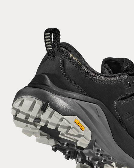 HOKA Elite Terrain System Kaha Low GORE-TEX Black / Satellite Grey Running Shoes - 3
