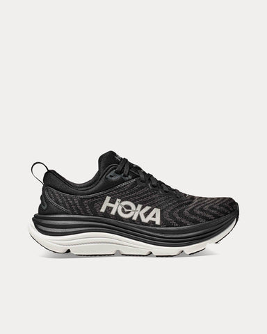 HOKA Gaviota 5 Black / White Running Shoes