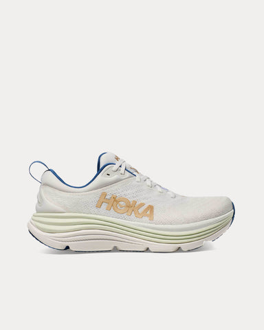 HOKA Gaviota 5 Frost / Gold Running Shoes