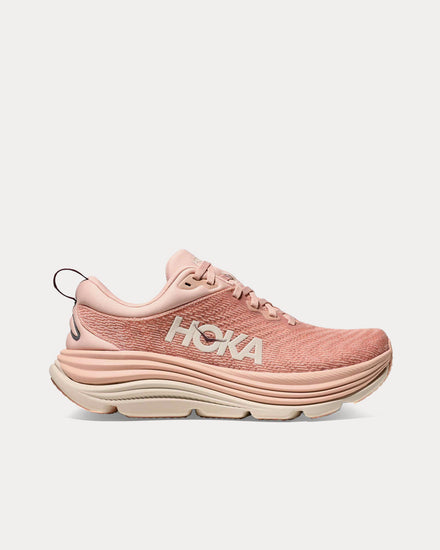 HOKA Gaviota 5 Rose Latte / Rose Cream Running Shoes - 1