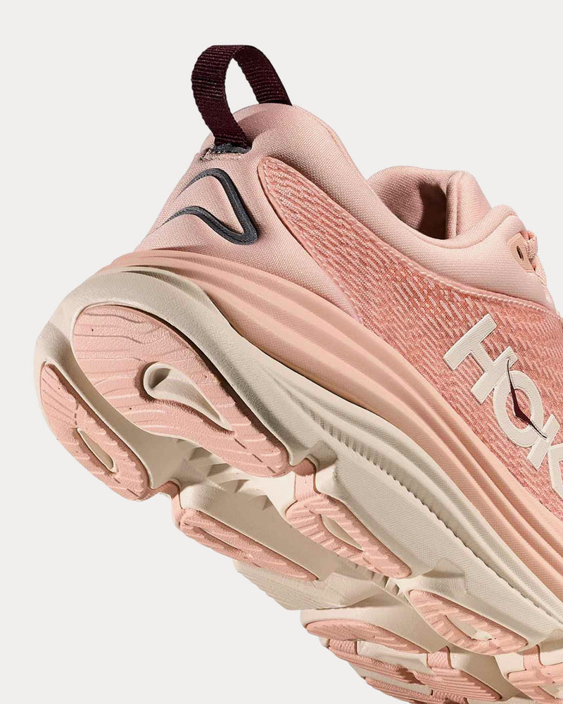 HOKA Gaviota 5 Rose Latte / Rose Cream Running Shoes - 5