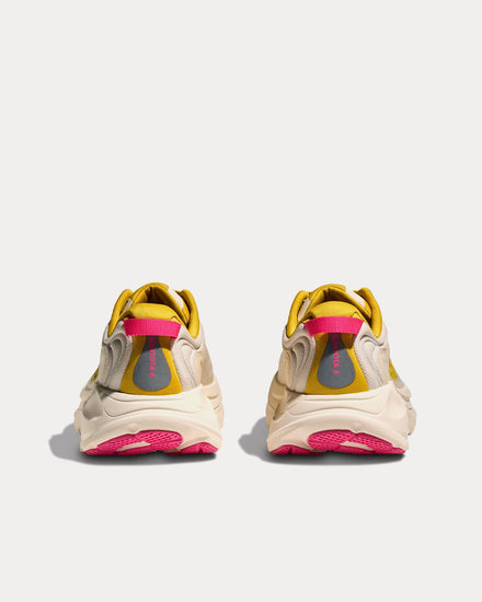 HOKA Gaviota 6 Birch / Yellow Gold Running Shoes - 3