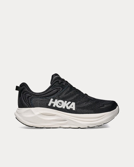 HOKA Gaviota 6 Black / White Running Shoes - 1