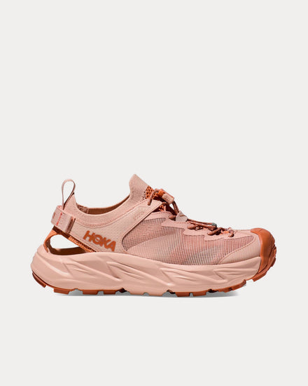 HOKA Hopara 2 Cream / Cedar Slip On Sneakers - 1