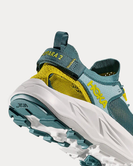 HOKA Hopara 2 Druzy / Mountain Fog Slip On Sneakers - 4