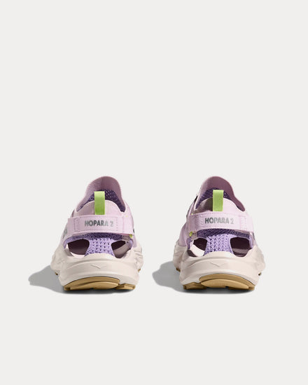 HOKA Hopara 2 Lilac Cream / Stucco Slip On Sneakers - 4