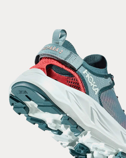 HOKA Hopara 2 Mountain Fog / Droplet Slip On Sneakers - 4