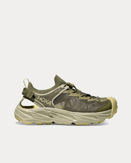 HOKA Hopara 2 Wild Mushroom / Oyster Mushroom Sandals - 1