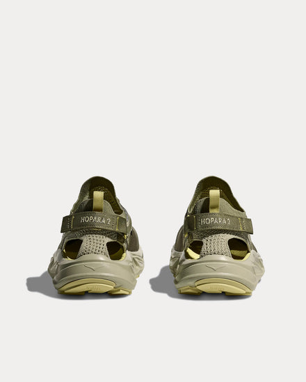 HOKA Hopara 2 Wild Mushroom / Oyster Mushroom Sandals - 4