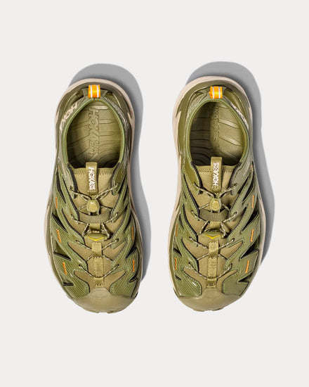 HOKA Hopara Avocado / Oxford Tan Slip On Sneakers - 2