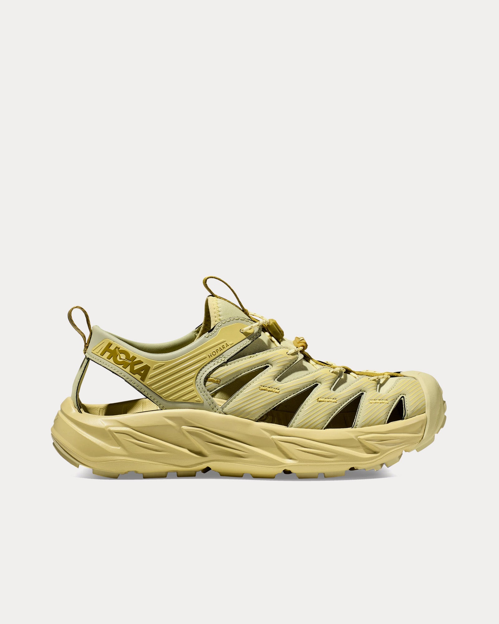 HOKA Unisex Hopara Celery Root / Celery Root Slip On Sneakers