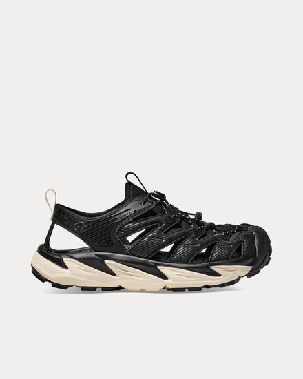 HOKA Hopara Black / Alabaster Slip On Sneakers - 1