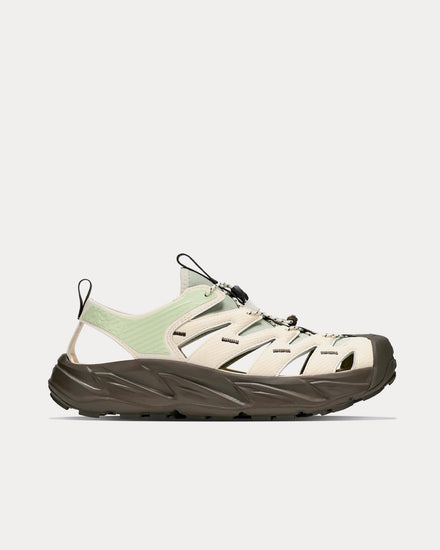 HOKA Hopara Morning Dew / Antique Olive Sandals - 1