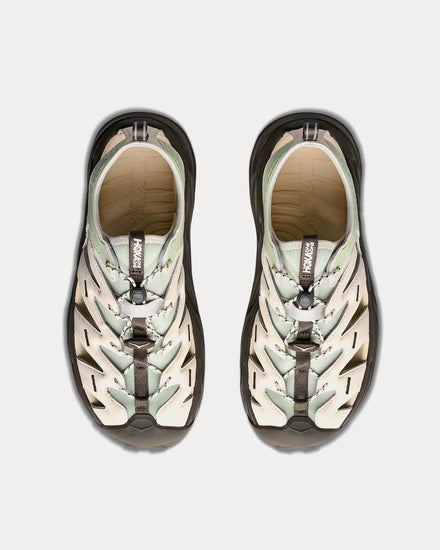 HOKA Hopara Morning Dew / Antique Olive Sandals - 2