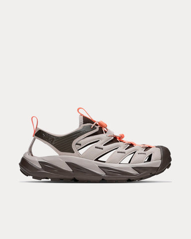 HOKA Hopara River Rock Grey / Cliff Grey Sandals