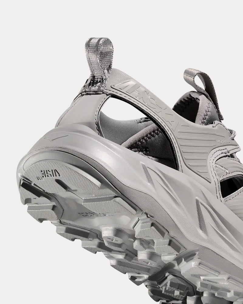 Hoka Hopara Stellar Grey / Stellar Grey Sandals - 5