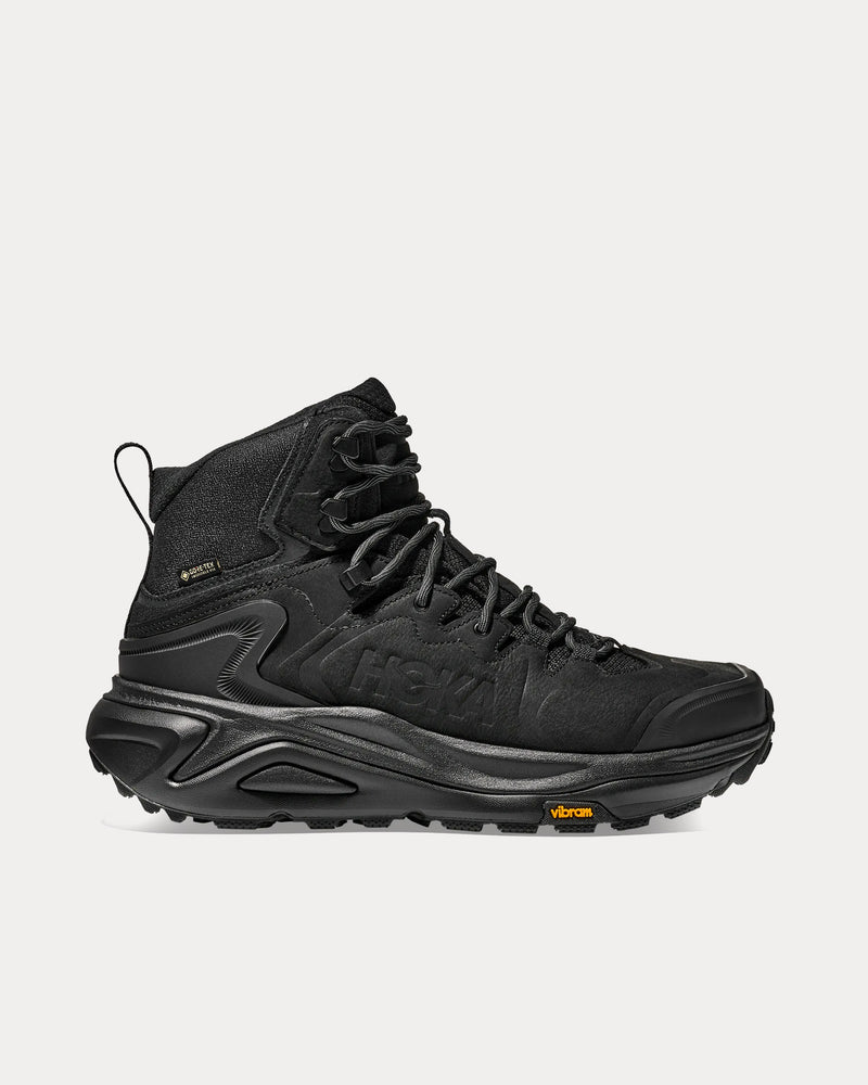 HOKA Kaha 3 Mid GTX Black / Black Boots - 1