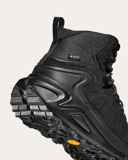 HOKA Kaha 3 Mid GTX Black / Black Boots - 4