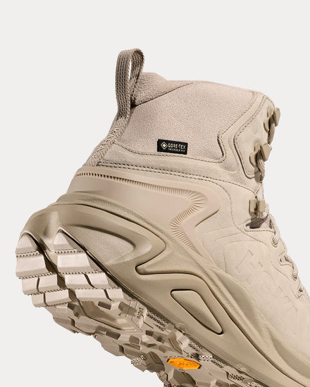 HOKA Kaha 3 Mid GTX Raw Linen / Oat Milk Boots - 4