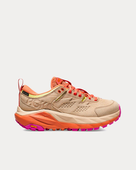 HOKA Kaha Low GTX Shifting Sand / Sun Baked Running Shoes - 1