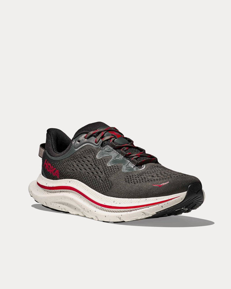 HOKA Men's Kawana 2 Asphalt Grey / Carbon Black Running Shoes