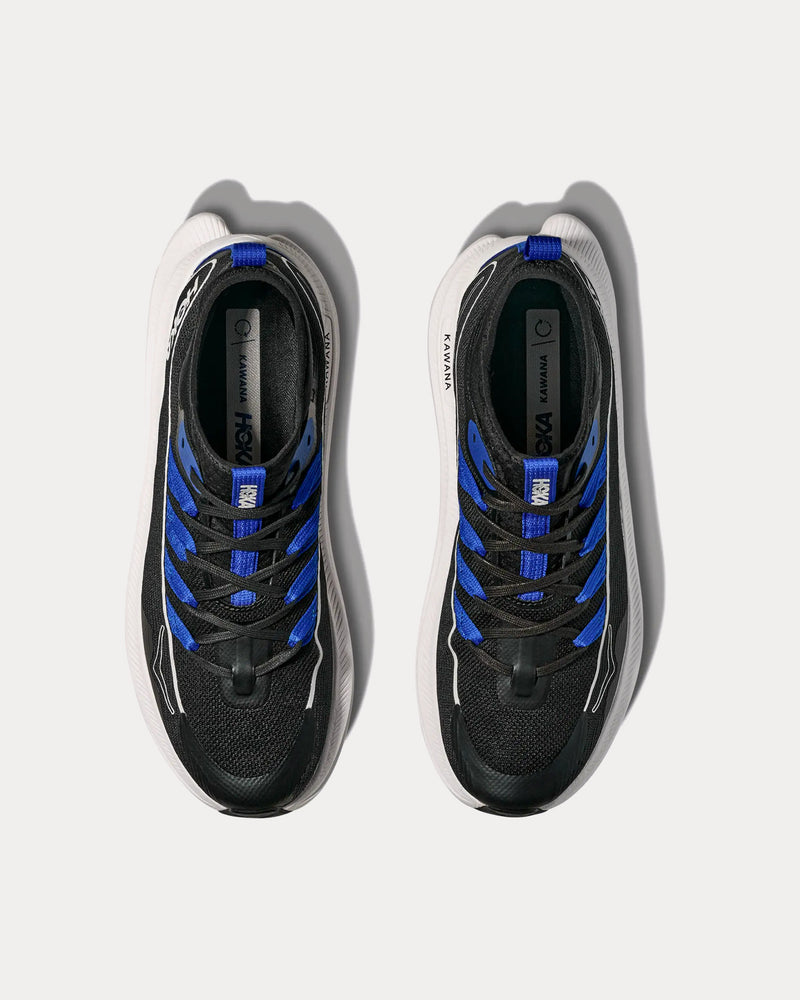 Hoka Kawana Mid Black / Ultramarine Running Shoes - 2