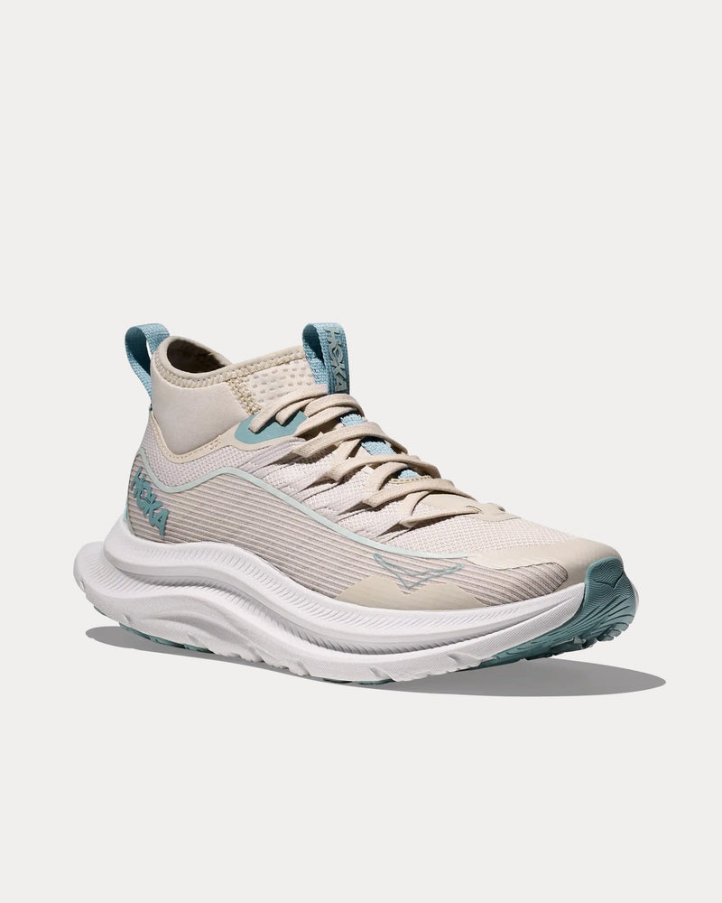 Hoka Kawana Mid Stucco / White Running Shoes - 3