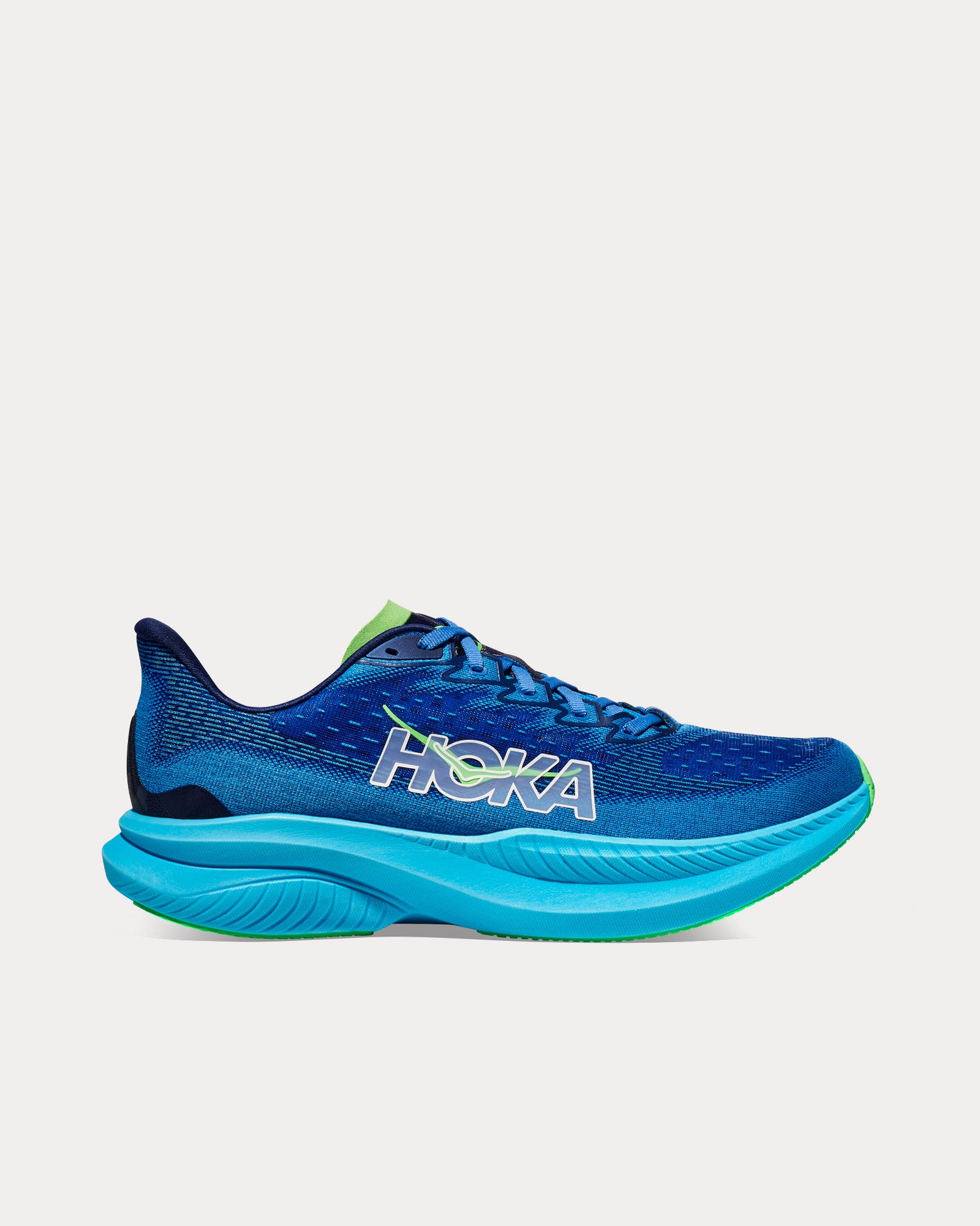 HOKA MACH6 WIDE ライトブルースニーカー23.5cm HOKA Men
