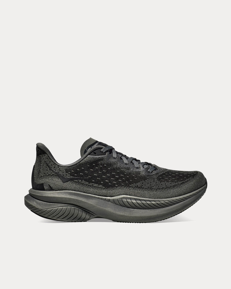 HOKA Mach 6 Black / Black Running Shoes - 1