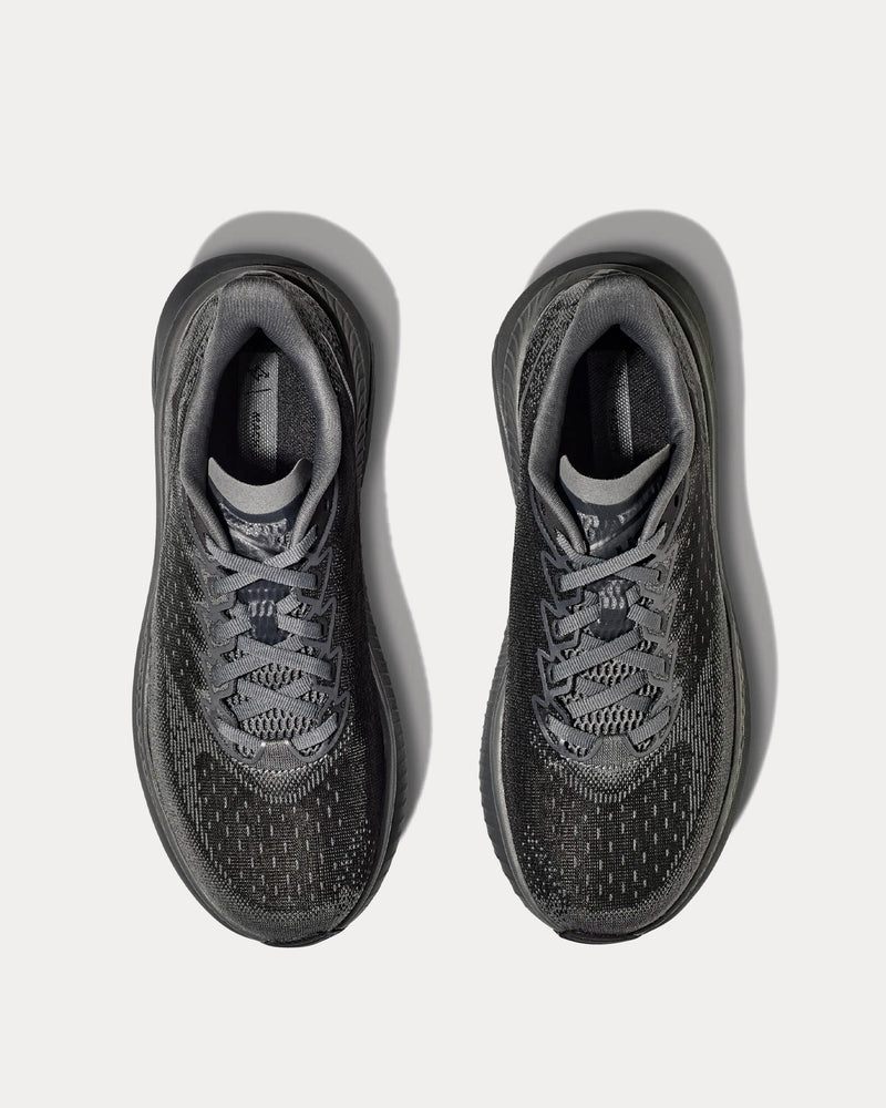 HOKA Mach 6 Black / Black Running Shoes - 2