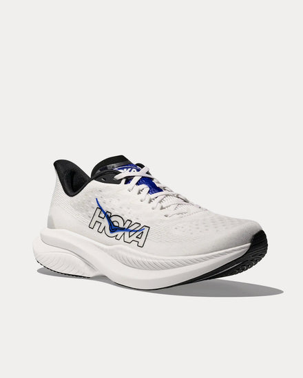 HOKA Mach 6 White / Ultramarine Running Shoes - 3