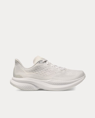 HOKA Mach 6 White / White Running Shoes