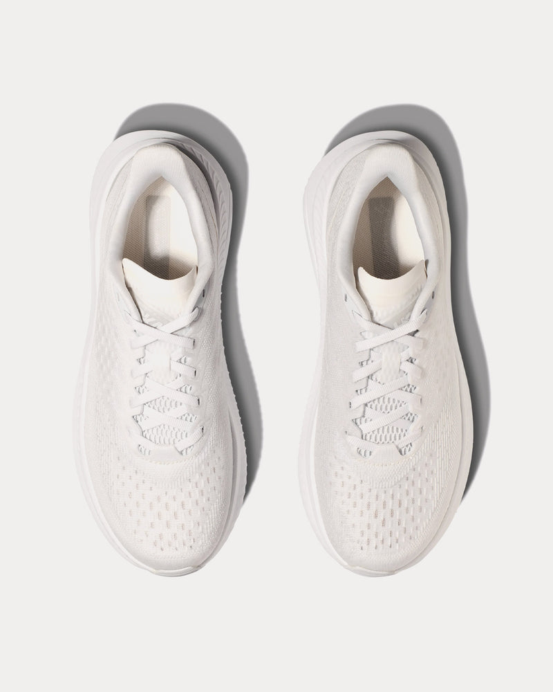 HOKA Mach 6 White / White Running Shoes - 2