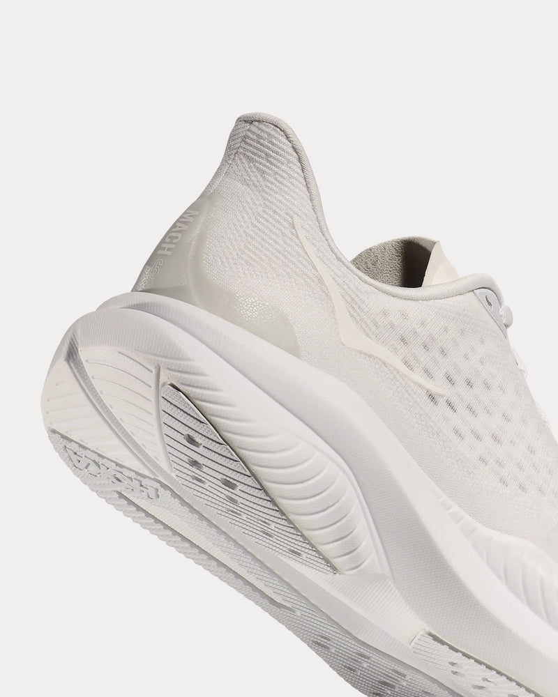 HOKA Mach 6 White / White Running Shoes - 3