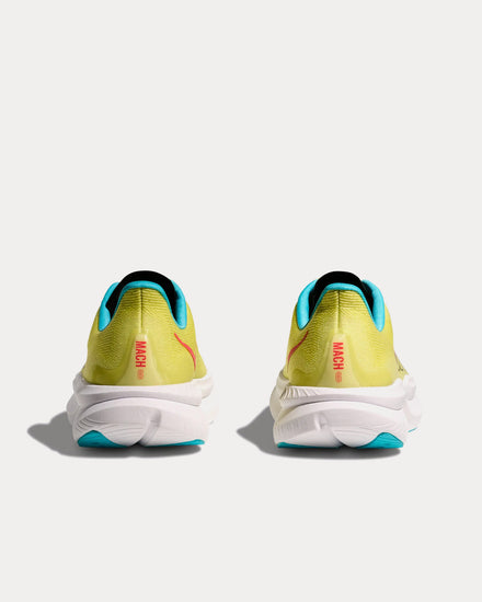 HOKA Mach 6 Yuzu / Cielo Blue Running Shoes - 3
