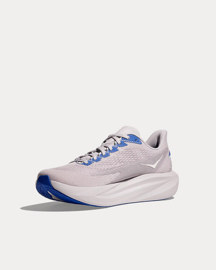 HOKA Mach 7 Ash Grey / Cobalt Blue Running Shoes - 2
